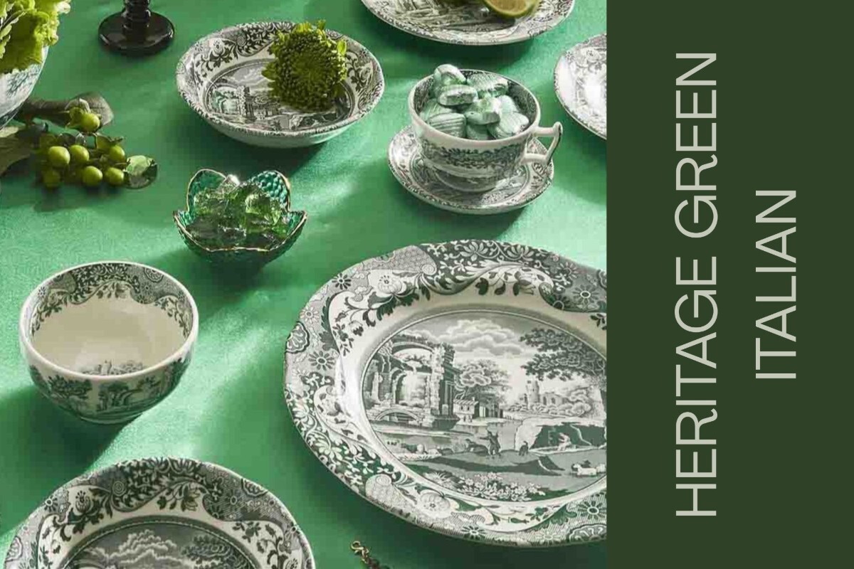 Spode Green Italiam